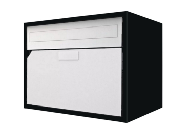 Briefkasten Huber Aluminium 300/400 Schwarz IGP Trend 9